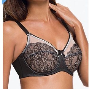 Retro Chic Full Figure Underwire Bra - Wacoal 36H